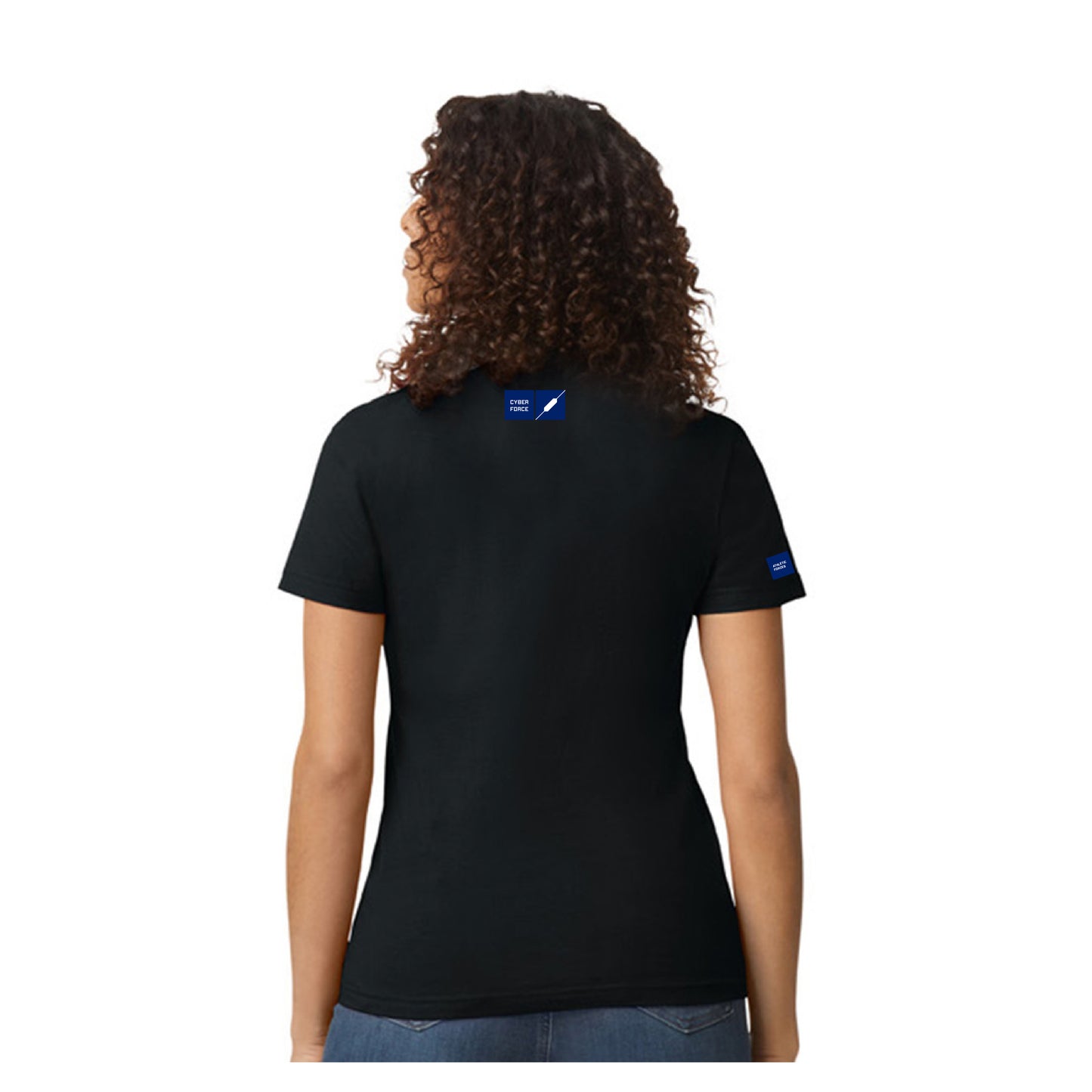 T-shirt en coton Cyber ​​Force ® Qubit